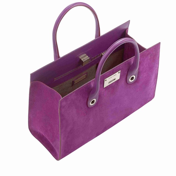 Jimmy Choo RILEY Madeline Suede Tote Bag